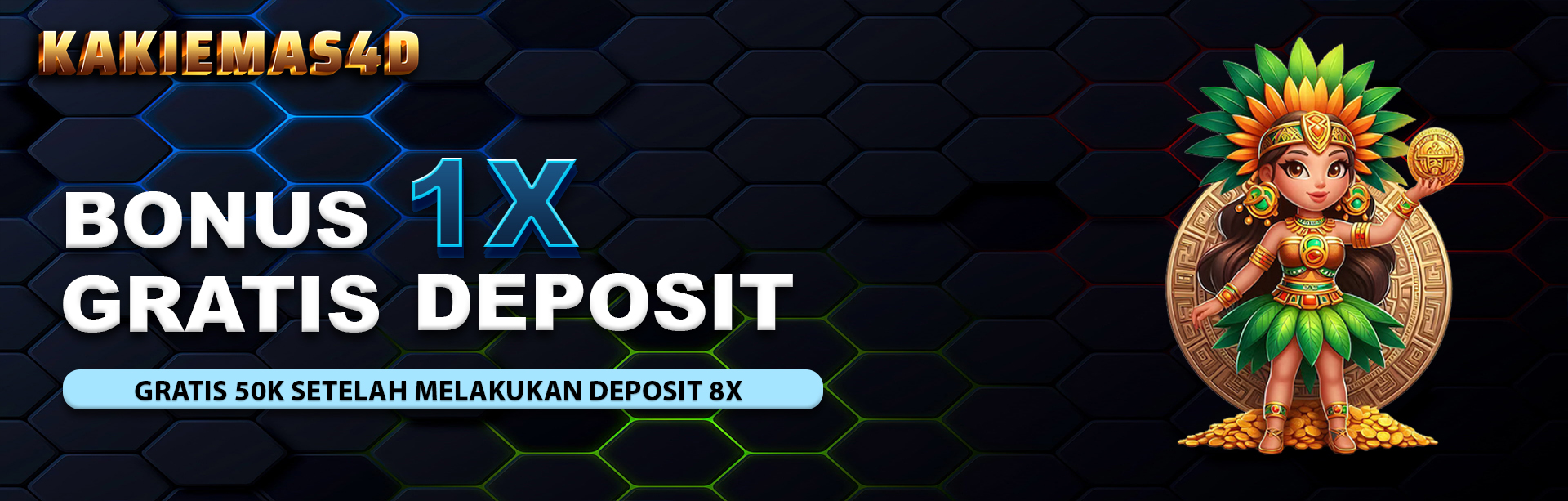 BONUS  DEPO 8X GRATIS 1X